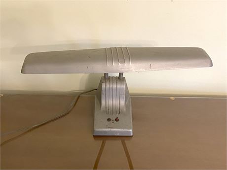 Dazor Model 1000 Desk Drafting Lamp Double Adjustable Gooseneck