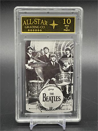 1964 Beatles Graded Playing Card