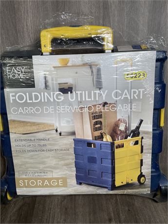Easy Home Folding Utility Cart