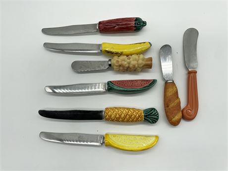 Ceramic Fruit Knives