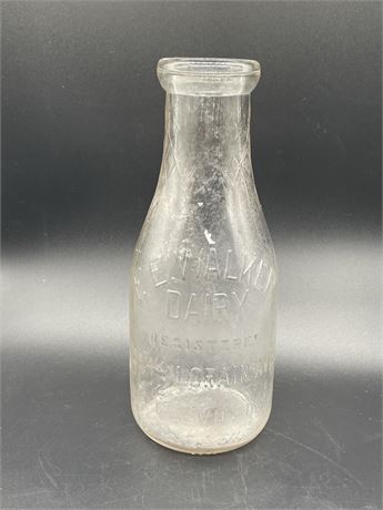 F. E. Walker Milk Bottle