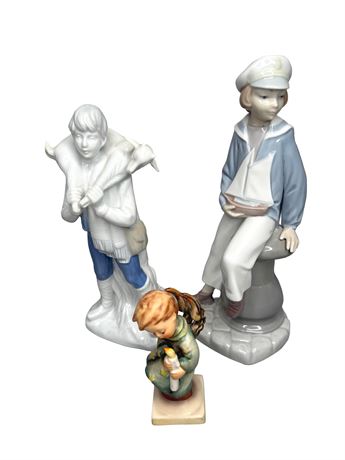 Porcelain Figures (Lladro, Hummel, Porzellan)