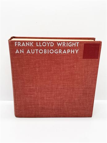 "Frank Lloyd Wright" An Autobiography"