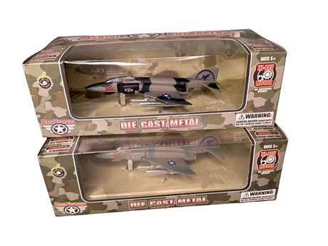 Funline Aerial Enforcers Diecast Metal Planes