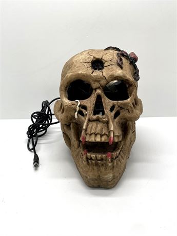 Light-up Skeleton Head