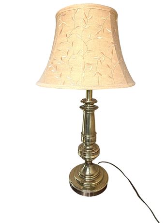 Heavy Brass Table Lamp