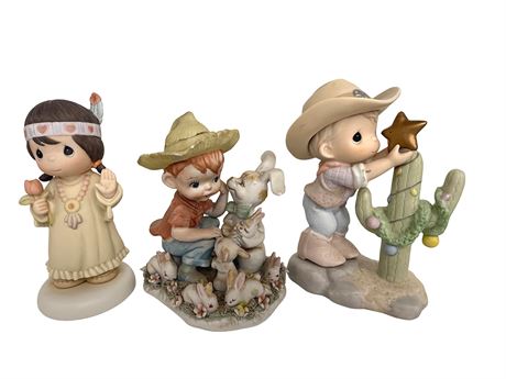 Precious Moments Porcelain Figurines Lot 1