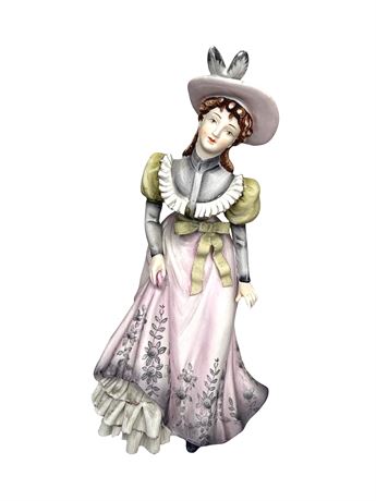 Lefton Lady Porcelain Figurine