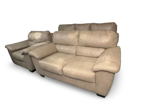 Ashley Furniture Sofa, Love Seat and Chair