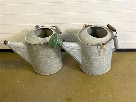 Galvanized Steel Metal Watering Cans