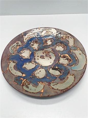 Handmade Stoneware Plate - Lot 1