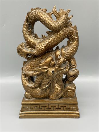 Asian Dragon Ceramic Figure