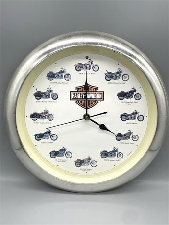 Harley Davidson Wall Clock