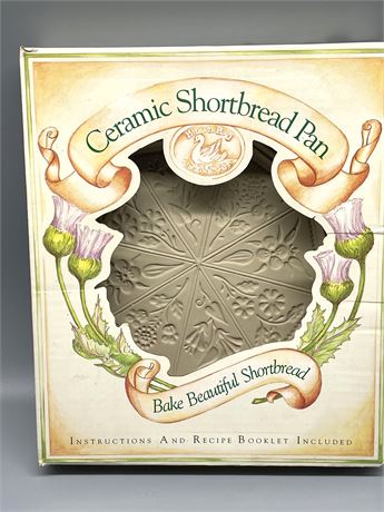 NEW Ceramic Shortbread Pan