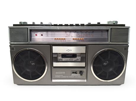 Sony Boombox Cassette Player