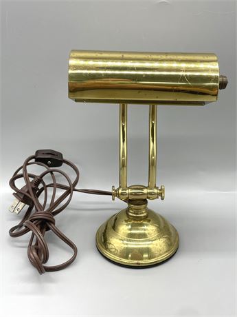 Brass Small Desk Lamp