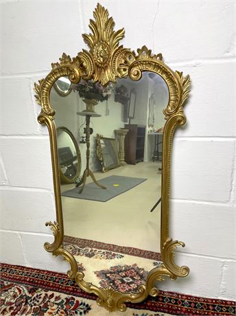 Italian Gold Gilt Wall Mirror