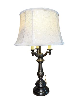 Stiffel Heavy Brass Table Lamp