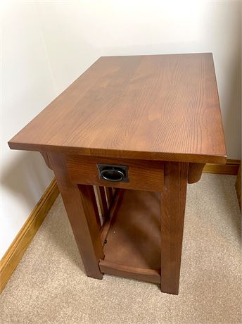 Leick Wood End Table