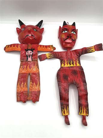 Mexican Diablo Folk Art