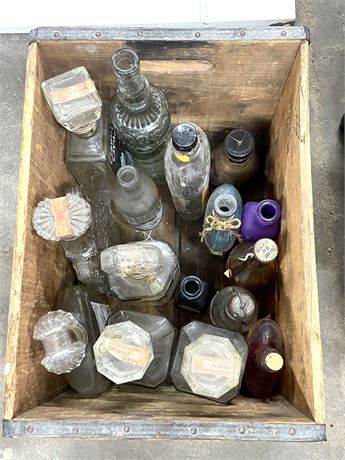 Crate of Early Bottles