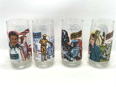 Empire Strikes Back Collector Glasses