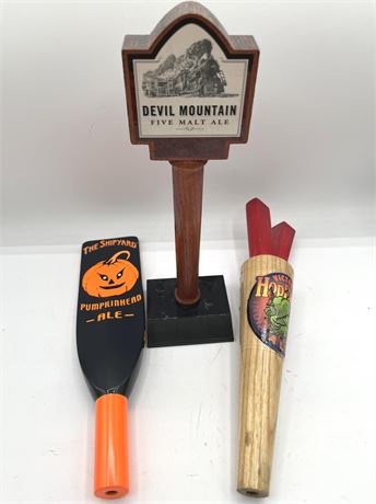 Wood Beer Taps