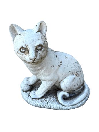 Concrete Cat Statue