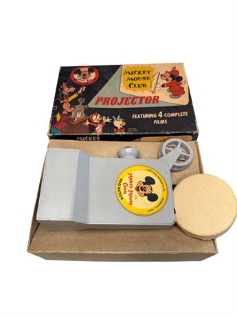1950s Mickey Mouse Club Toy Projector