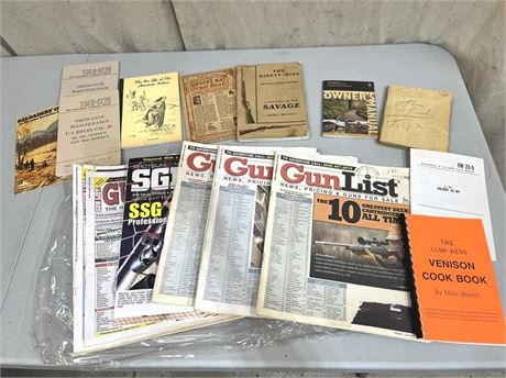 Gun Books and Other Books