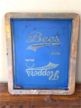 Silk Screen - Bees & Hoppers