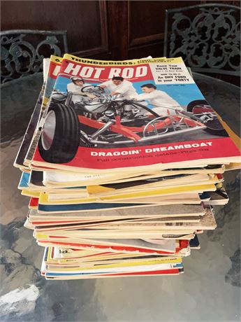 Vintage Hot Rod Magazines Lot 6