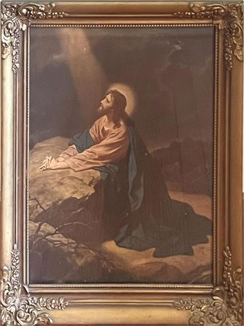 Christ in Gethsemane Art Print
