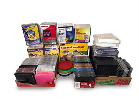 CD/DVD Storage Cases
