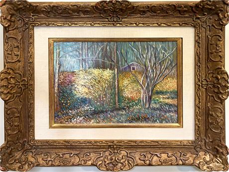 Landscape Impressionist Oil Painting on Canvas