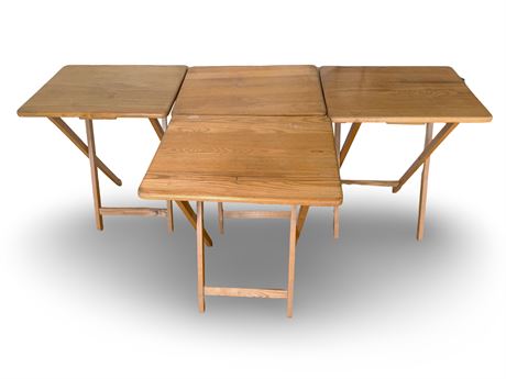 Wood TV Tray Tables