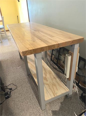 6 Ft. Solid Wood Work Table