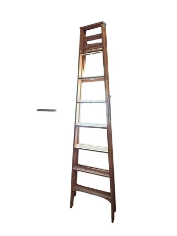 8 Ft. Wood Step Ladder