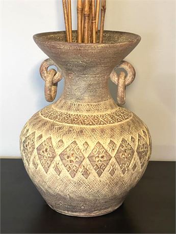 Stoneware Floor Vase / Urn