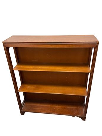 Vintage Open Shelf Bookcase