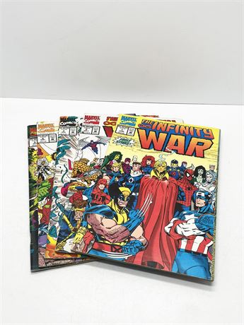 The Infinity War Comics #1-#5