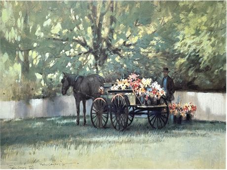 Paul Landry "Flower Wagon"