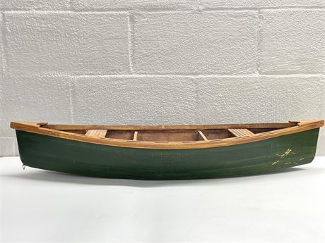 Decorative Wood Canoe