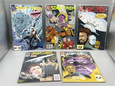 Vintage Star Trek Comics Lot 5
