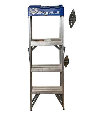 Louisville 4 Ft. Aluminum Step Ladder