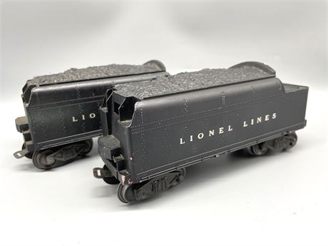 Lionel Coal Car Tenders No. 2466W