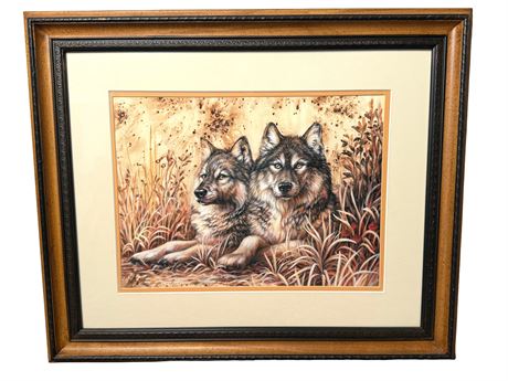 Kim Colarik Giclee Print "Golden Eyes"