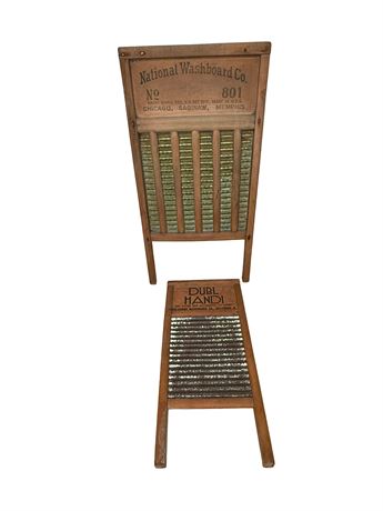 National Washboard and Dubl Handi Washboard
