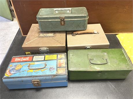 Vintage Metal Boxes