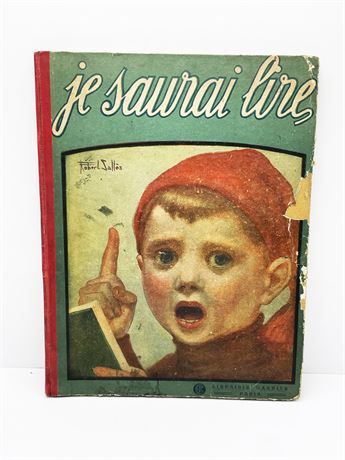 "Je Saurai Lire" Children's Book